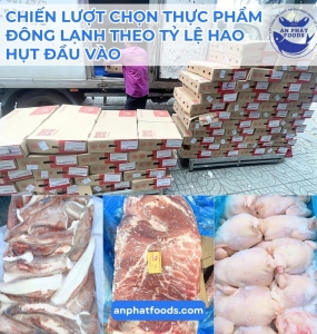 CHIẾN LƯỢT CHỌN THỰC PHẨM ĐÔNG LẠNH THEO TỶ LỆ HAO HỤT ĐẦU VÀO