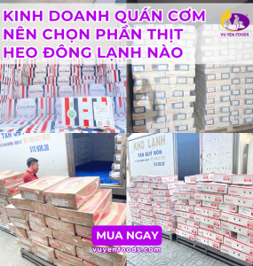 BÍ QUYẾT CHỌN THỊT HEO ĐÔNG LẠNH CHO QUÁN CƠM